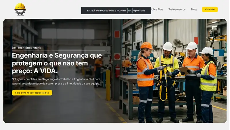 Ver projeto DellTech Engenharia